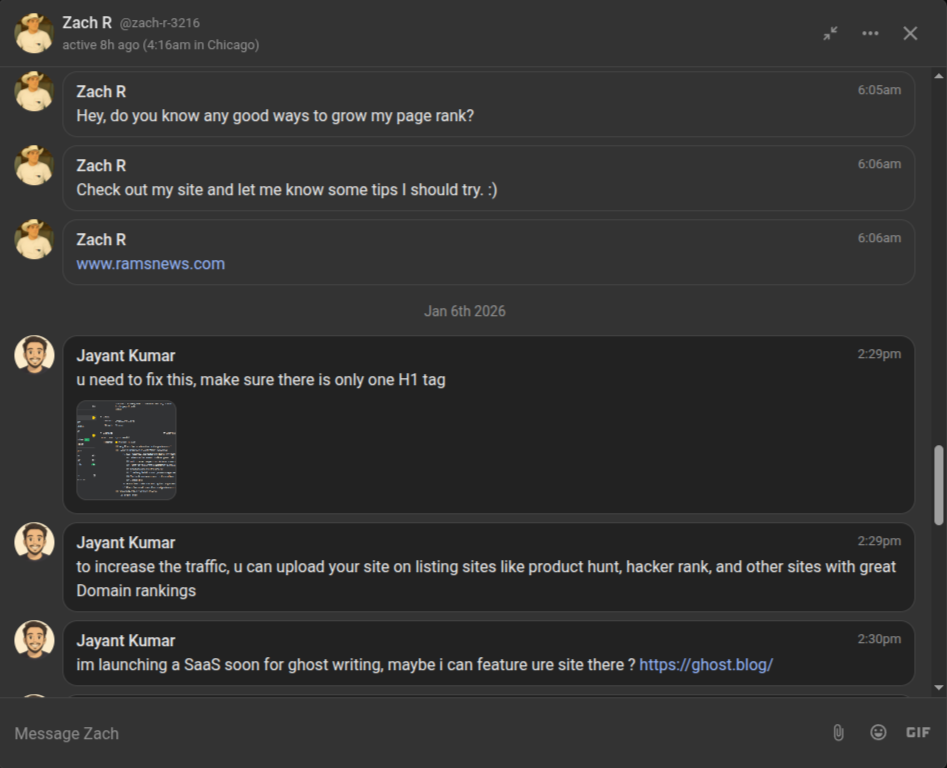 Expert providing detailed one-on-one feedback on a member's automation workflow with code review comments